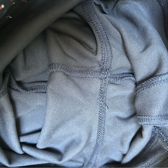 betabrand dressy yoga pants navy geometric print Medium Long - Picture 7 of 7